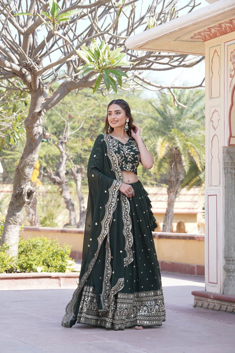 EMBRACE THE TIMELESS BEAUTY OF TRADITIONAL DESIGNER LEHENGA CHOLI COLLECTION