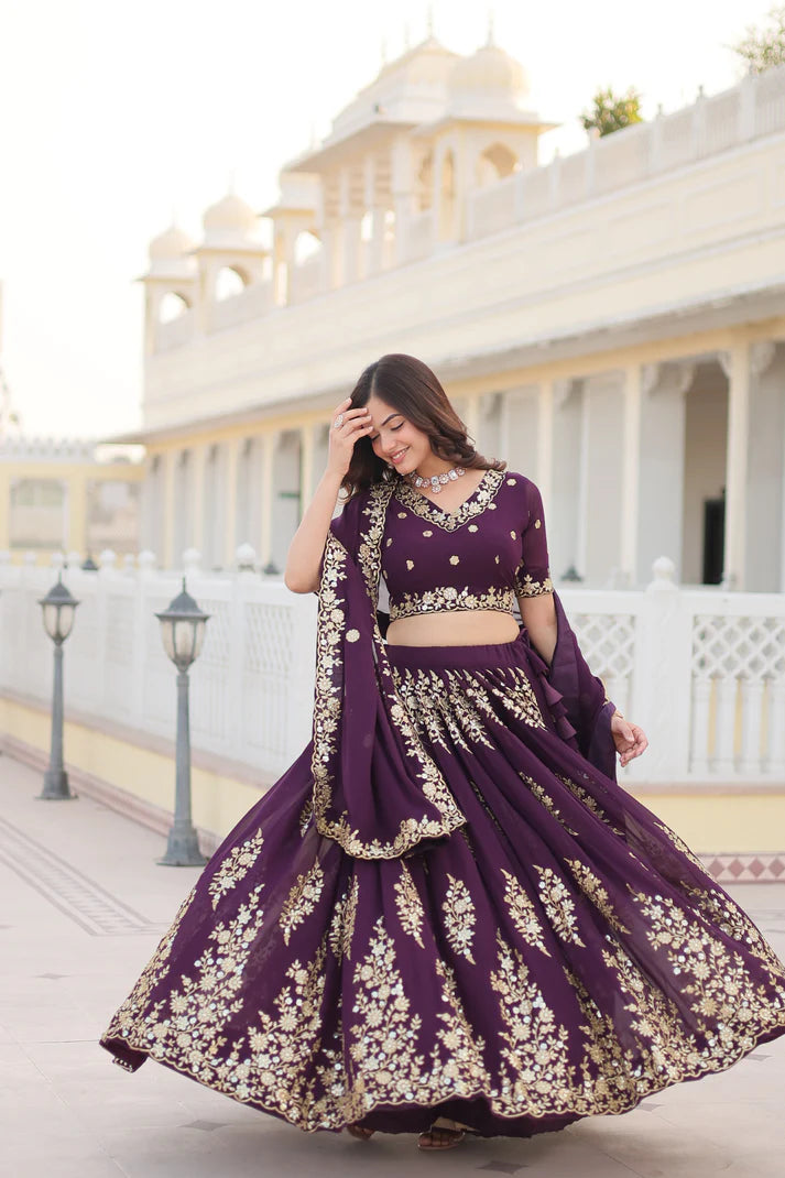 PREMIUM DESIGNER LEHENGA(WD160)
