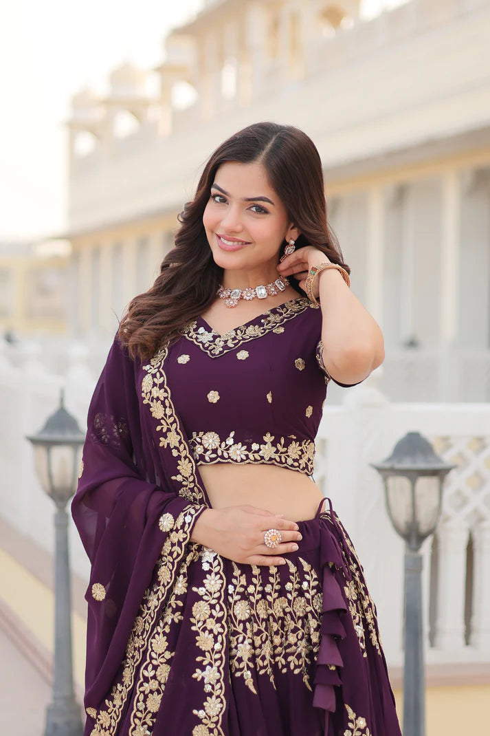 PREMIUM DESIGNER LEHENGA(WD160)