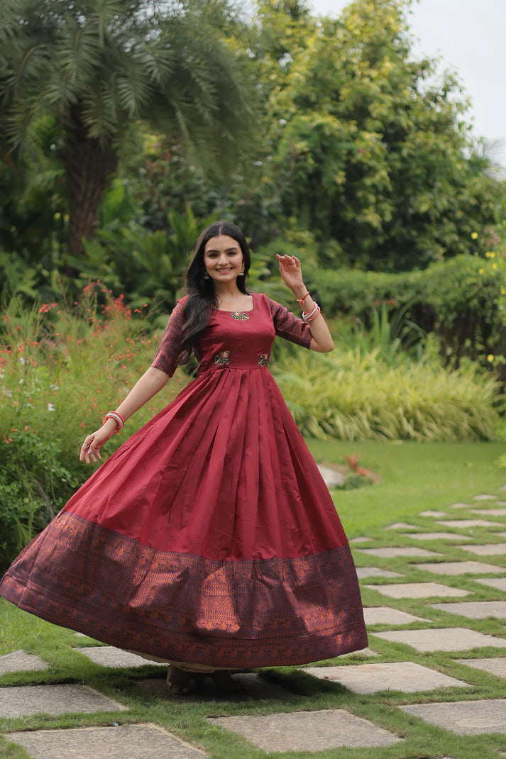 PREMIUM DESIGNER GOWN (WD39)