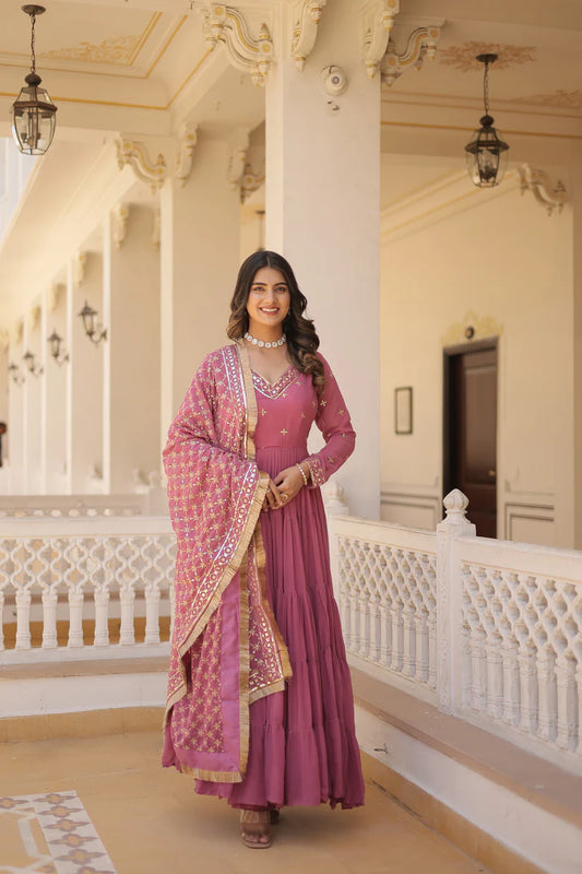 PREMIUM DESIGNER GOWN WITH DUPATTA (WD20)