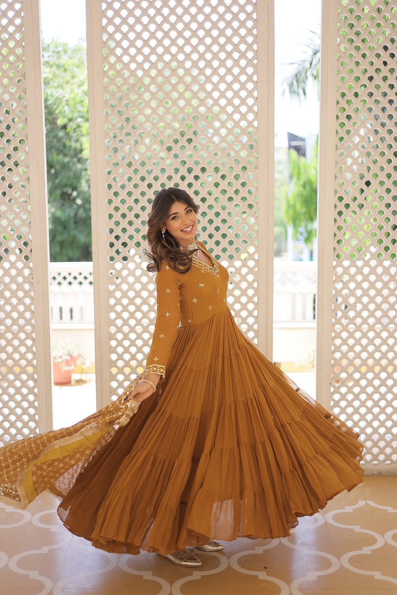 TILTON PREMIUM DESIGNER GOWN WITH DUPATTA