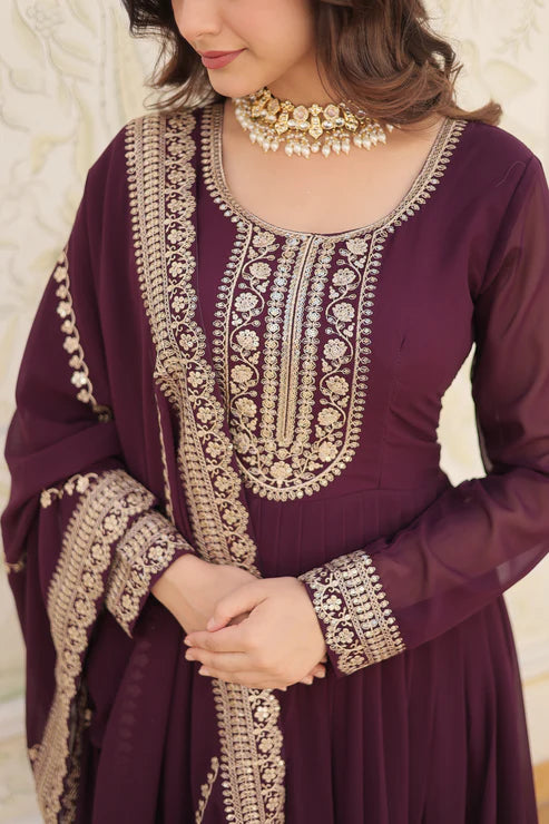 PREMIUM DESIGNER GOWN WITH DUPATTA (WD165) (03)
