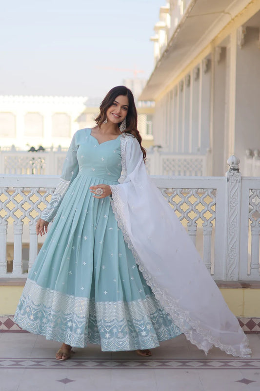 PREMIUM DESIGNER READYMADE GOWN(WD19)