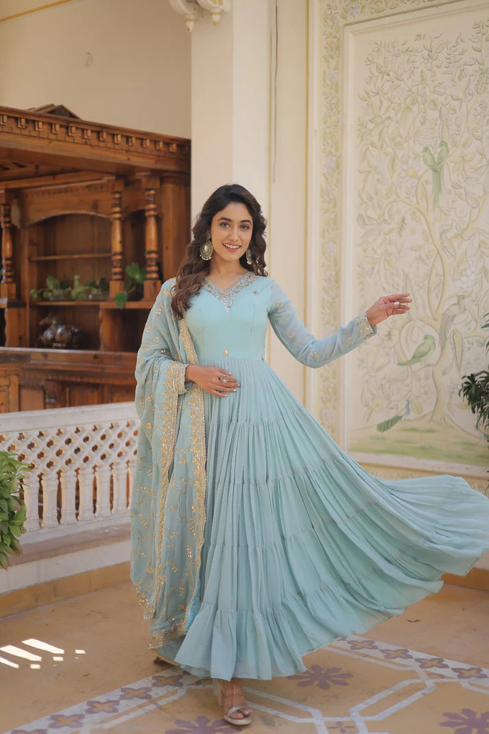 premium gown with dupatta(WD15) (03)