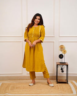 Introducing the latest addition to our fashion collection the fully stylish 2 piece set  made from high-quality reyon 140 gram, top with &nbsp; embroidery work