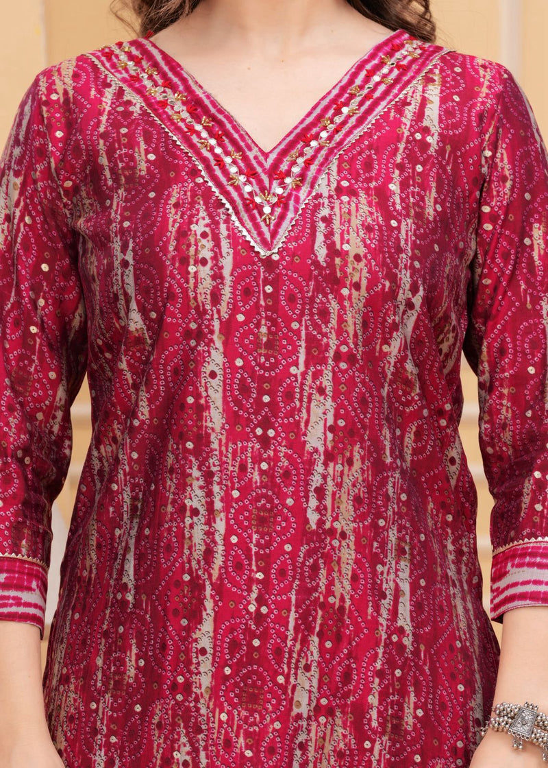 Pure fine Muslin fabric Kurti with comfy Pant with Digital Print dupatta🌹