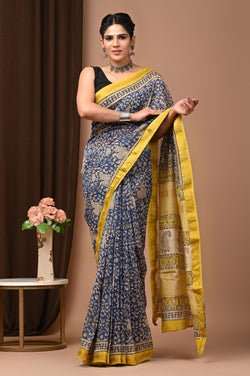 Premium Maheshwari Silk Saree (SWSRMAH44)