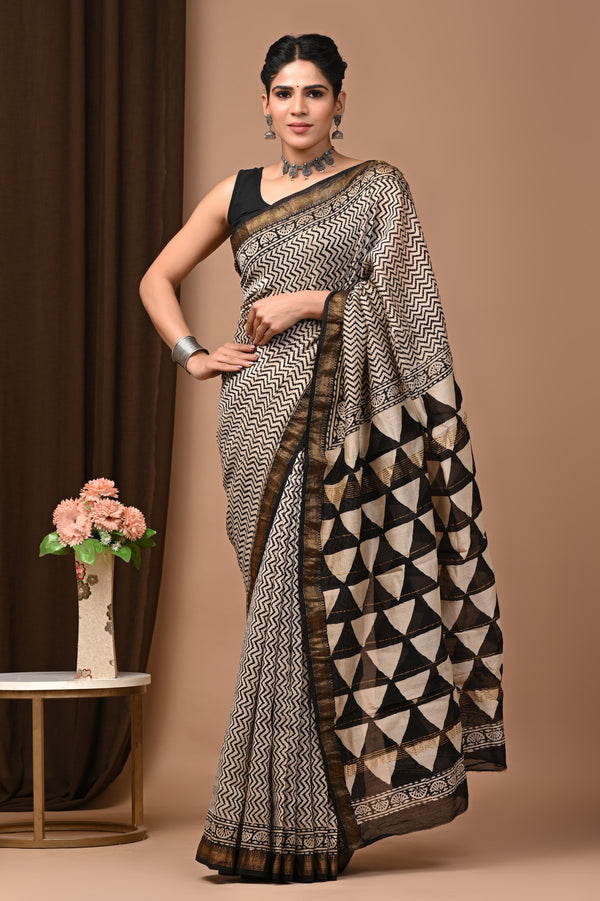 Premium Maheshwari Silk Saree (SWSRMAH42)