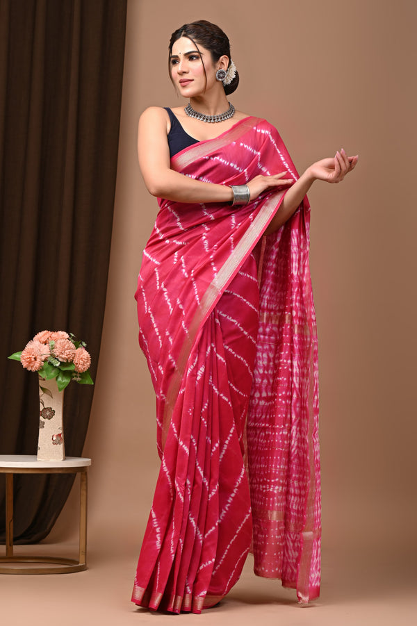 Premium Maheshwari Silk Saree (SWSRMAH22)