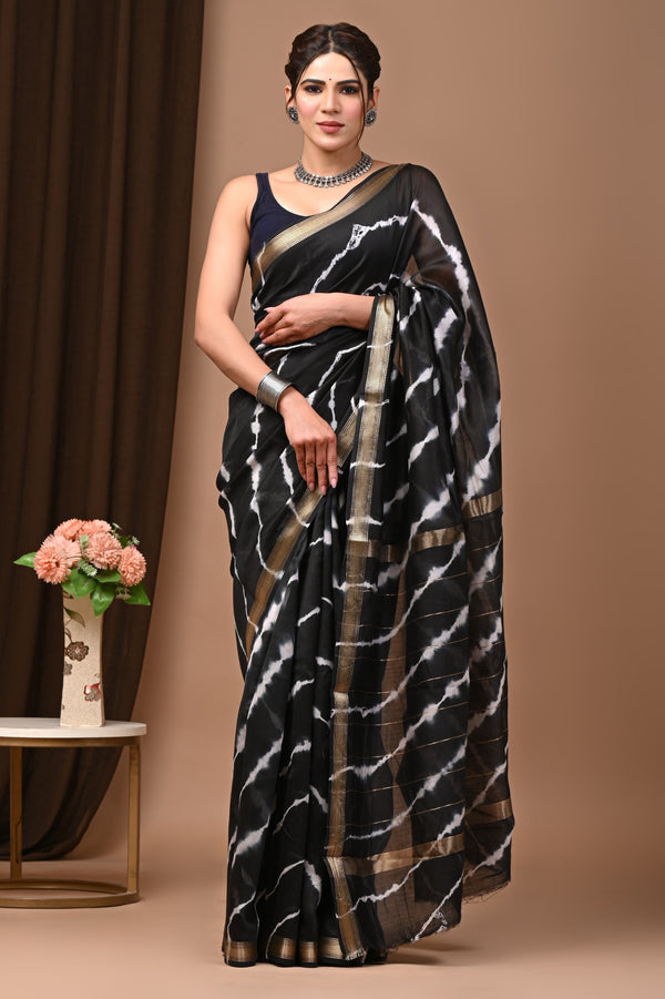 Premium Maheshwari Silk Saree (SWSRMAH21)