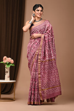 Premium Maheshwari Silk Saree (SWSRMAH18)