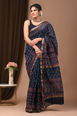 Premium Maheshwari Silk Saree (SWSRMAH11)