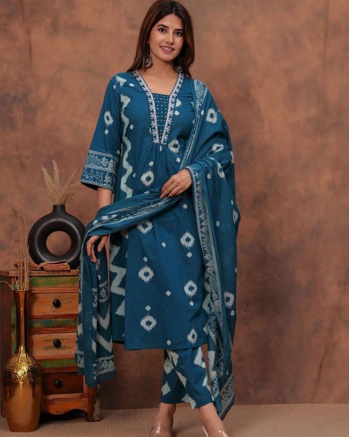 🌸KURTA PENT WITH DUPATTA SUIT SET🌸 (NFRD23)