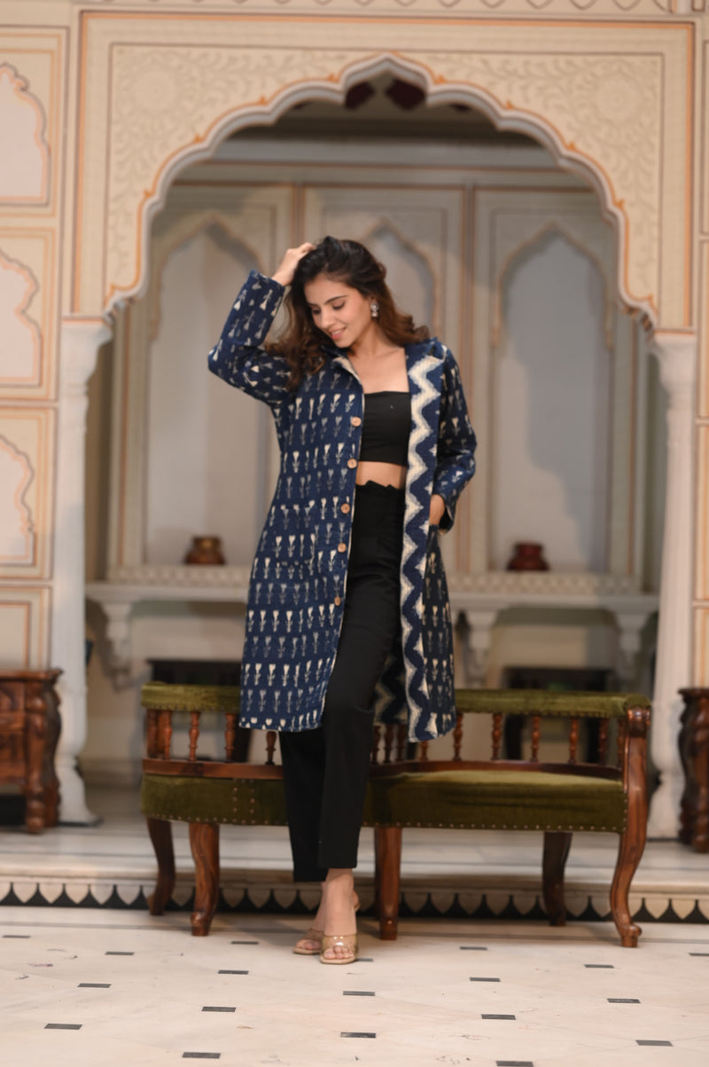 Presenting Jaipuri printed Women's Wear Quilted Full Sleeves JACKETS 🧥(NFWC02)