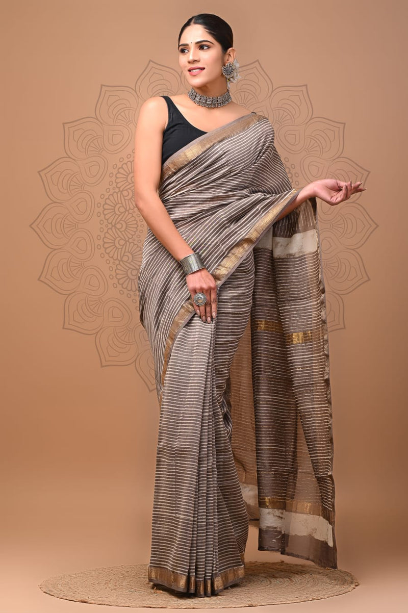 Premium Maheshwari Silk Saree (SWSRMAH63)