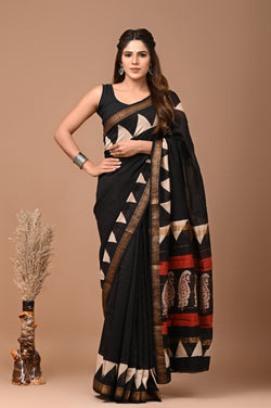 Premium Maheshwari Silk Saree (SWSRMAH40)