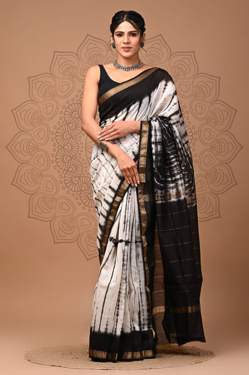 Premium Maheshwari Silk Saree (SWSRMAH42)