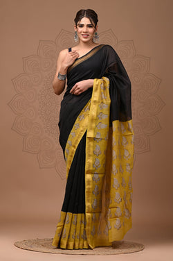 Premium Maheshwari Silk Saree (SWSRMAH39)