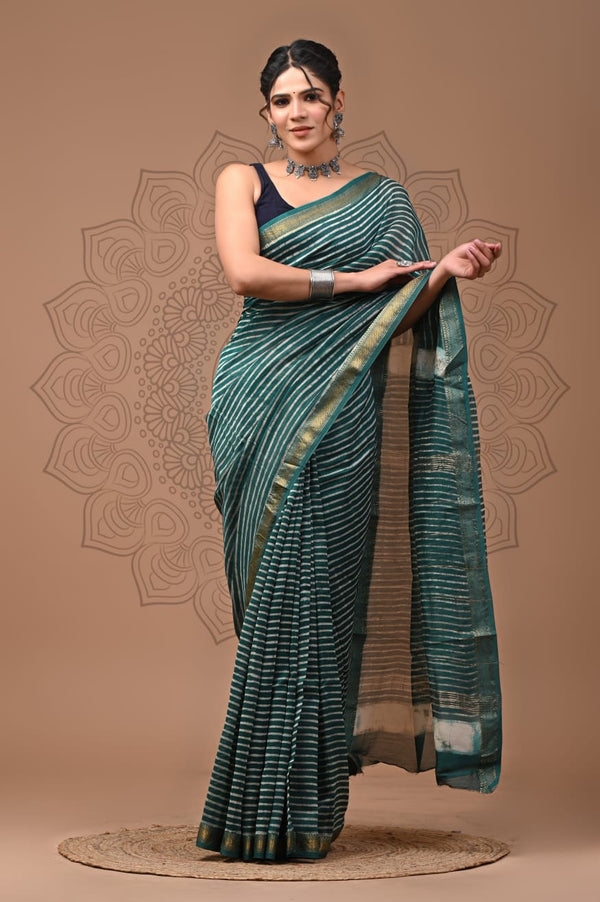 Premium Maheshwari Silk Saree (SWSRMAH33)