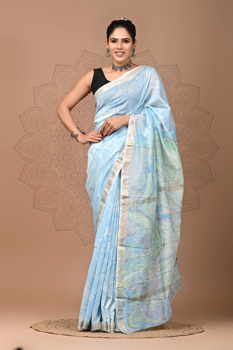 Premium Maheshwari Silk Saree (SWSRMAH31)