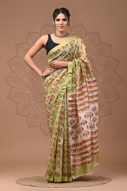 Premium Maheshwari Silk Saree (SWSRMAH26)