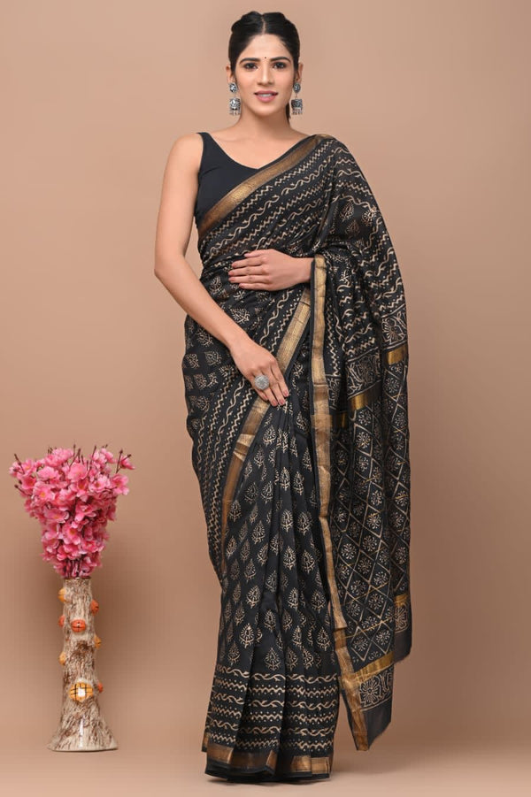 Premium Maheshwari Silk Saree (SWSRMAH23)