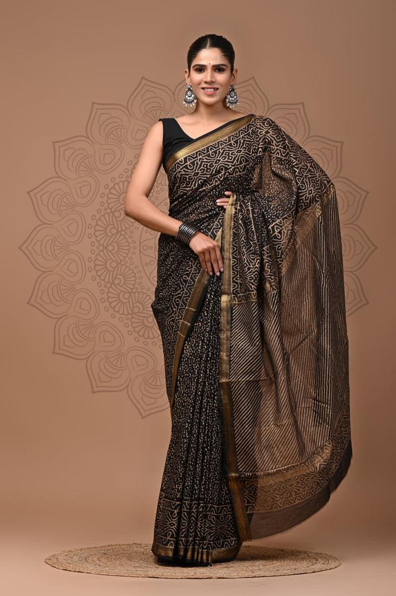 Premium Maheshwari Silk Saree (SWSRMAH17)