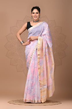 Premium Maheshwari Silk Saree (SWSRMAH11)