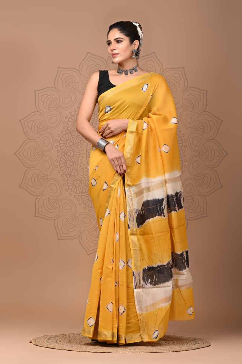 Premium Maheshwari Silk Saree (SWSRMAH13)