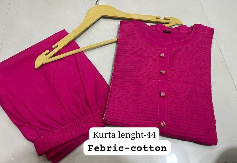 Upgrade your office wear wardrobe with this classy (teal blue, hot pink , black,baby pink,sky blue,) kurti pant with embroidery pintex detailing for all day comfort and trendy look🌸🌸