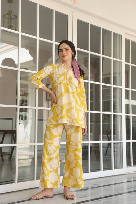 Stylish printed cord sets for this Summer which gives you a cool n stylish look (WACD50)