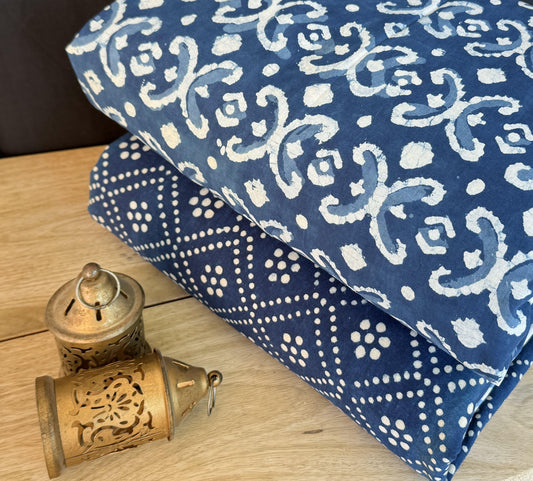 Exclusive Hand Block Printed Fabric Combo  (SWCOM70)