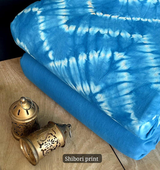 Exclusive Hand Block Printed Fabric Combo  (SWCOM11)