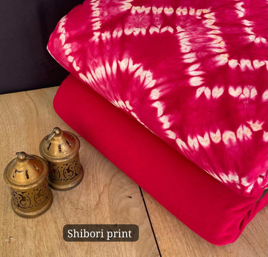 Exclusive Hand Block Printed Fabric Combo  (SWCOM03)