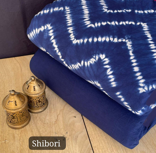 Exclusive Hand Block Printed Fabric Combo  (SWCOM02)