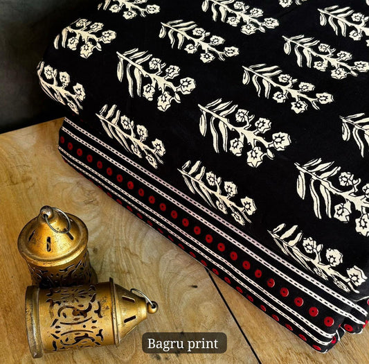 Exclusive Hand Block Printed Fabric Combo  (SWCOM01)