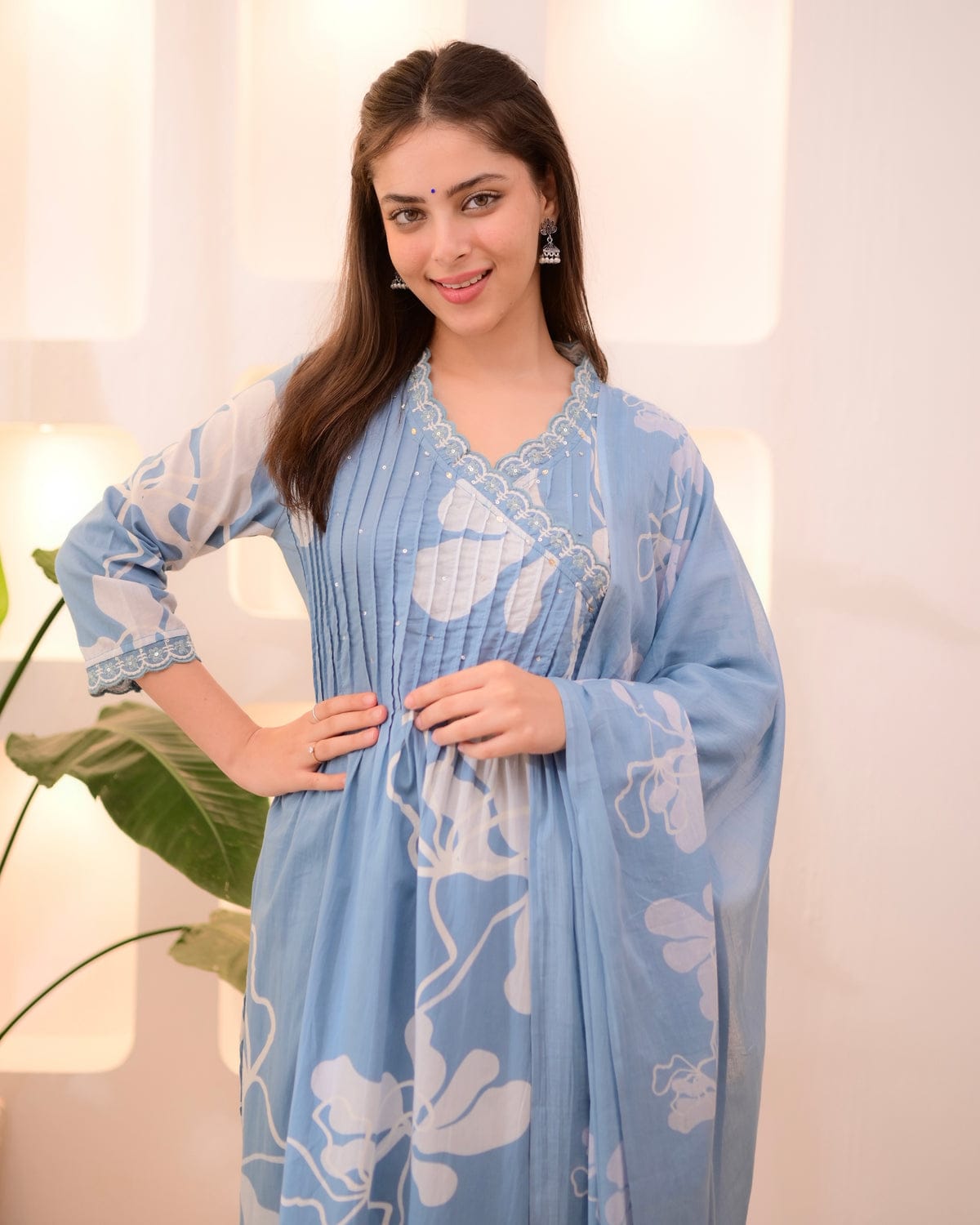 Designer Azrak taj cotton suit*(WARED480)