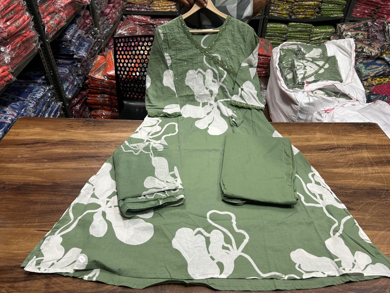 Designer Azrak taj cotton suit*(WARED479)