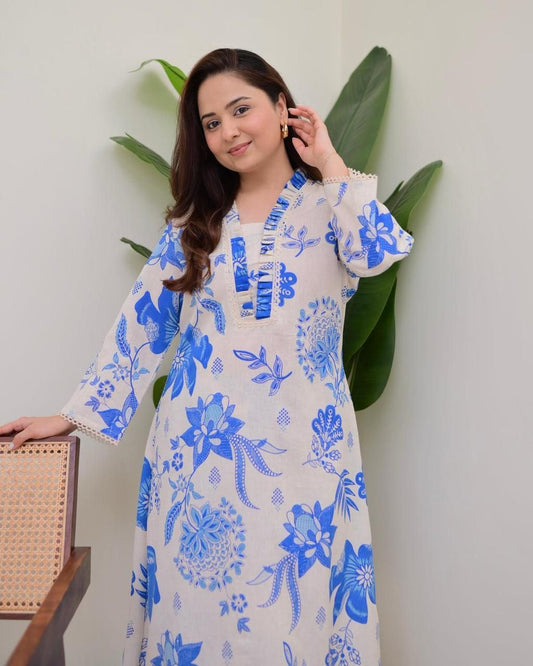 Everyday Wear Comfy Cotton Co-ords 🌸(WACD161)