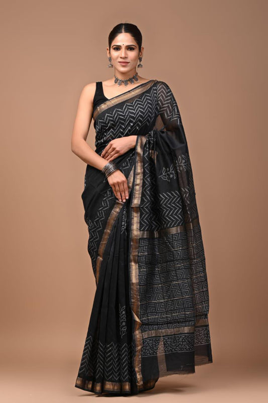 Premium Maheshwari Silk Saree (SWSRMAH35)