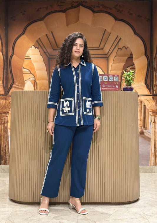 beautiful Heavy Cotton Shirt Style  (WACD170)