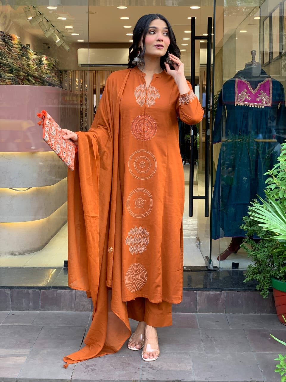 💥LAUNCHING COTTON KURTA PANT AND DUPATTA SET💥 (WARED488)