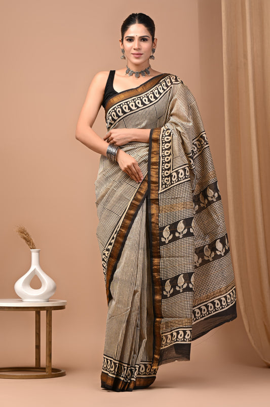 Premium Maheshwari Silk Saree (SWSRMAH92)