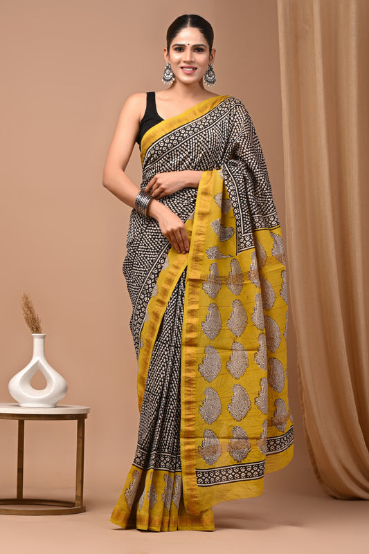 Premium Maheshwari Silk Saree (SWSRMAH70)