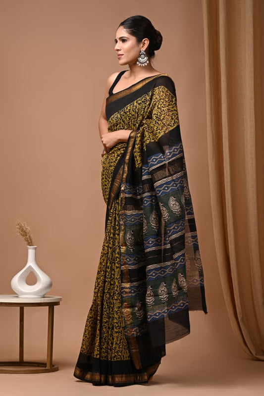 Premium Maheshwari Silk Saree (SWSRMAH25)