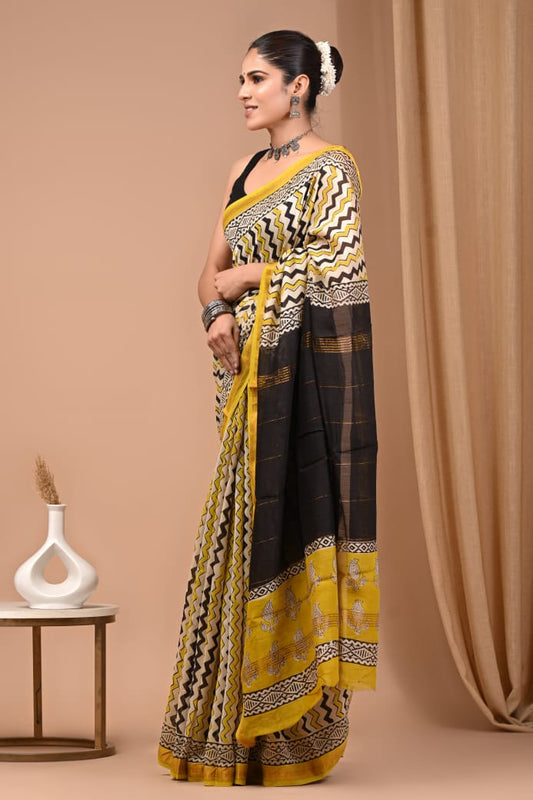 Premium Maheshwari Silk Saree (SWSRMAH20)
