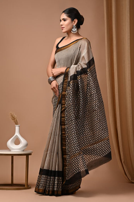 Premium Maheshwari Silk Saree (SWSRMAH14)