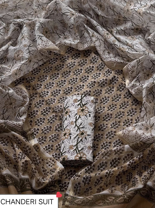 FESTIVE COLLECTION PREMIUM CHANDERI SILK SUITS 03