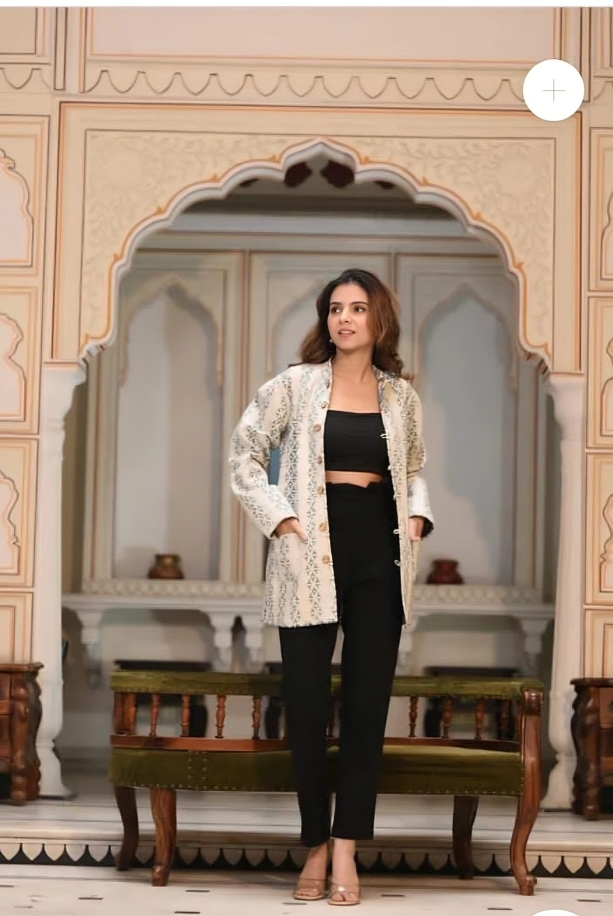 Presenting Jaipuri printed Women's Wear Quilted Full Sleeves JACKETS (JAC02)